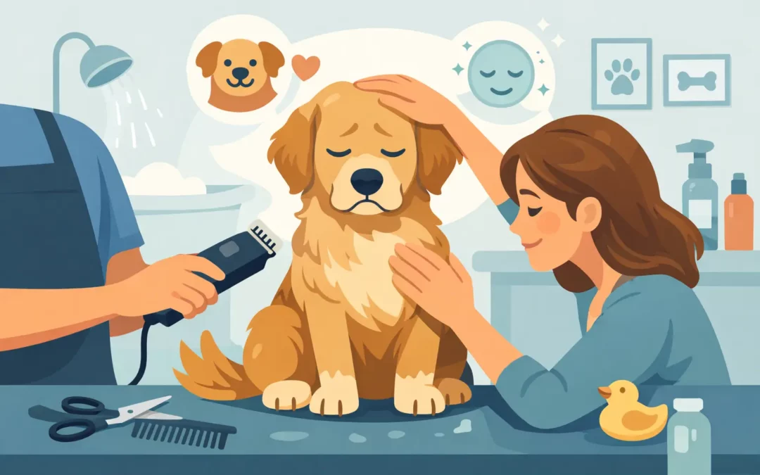 How to Reduce Dog Grooming Anxiety