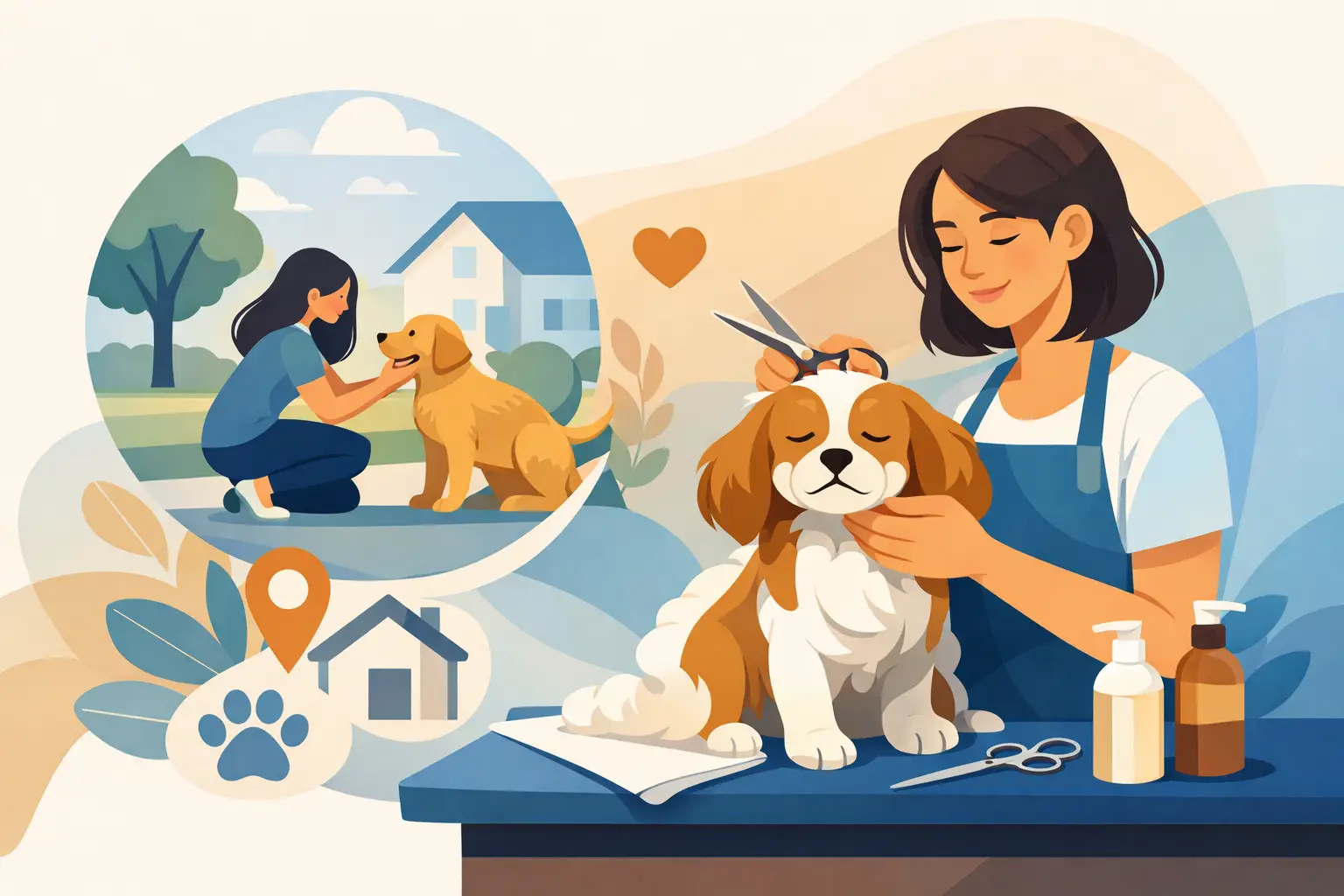 dog hair cut longwood fl