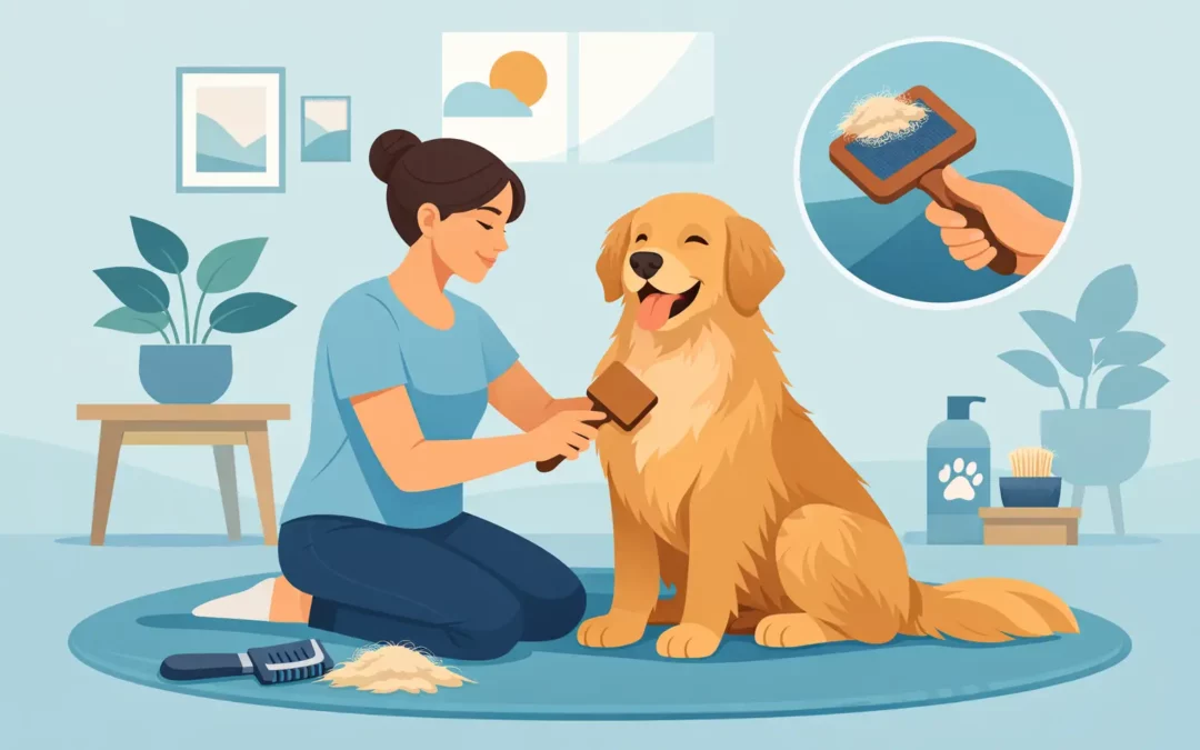 A Caring Guide to Dog Coat Brushing at Home