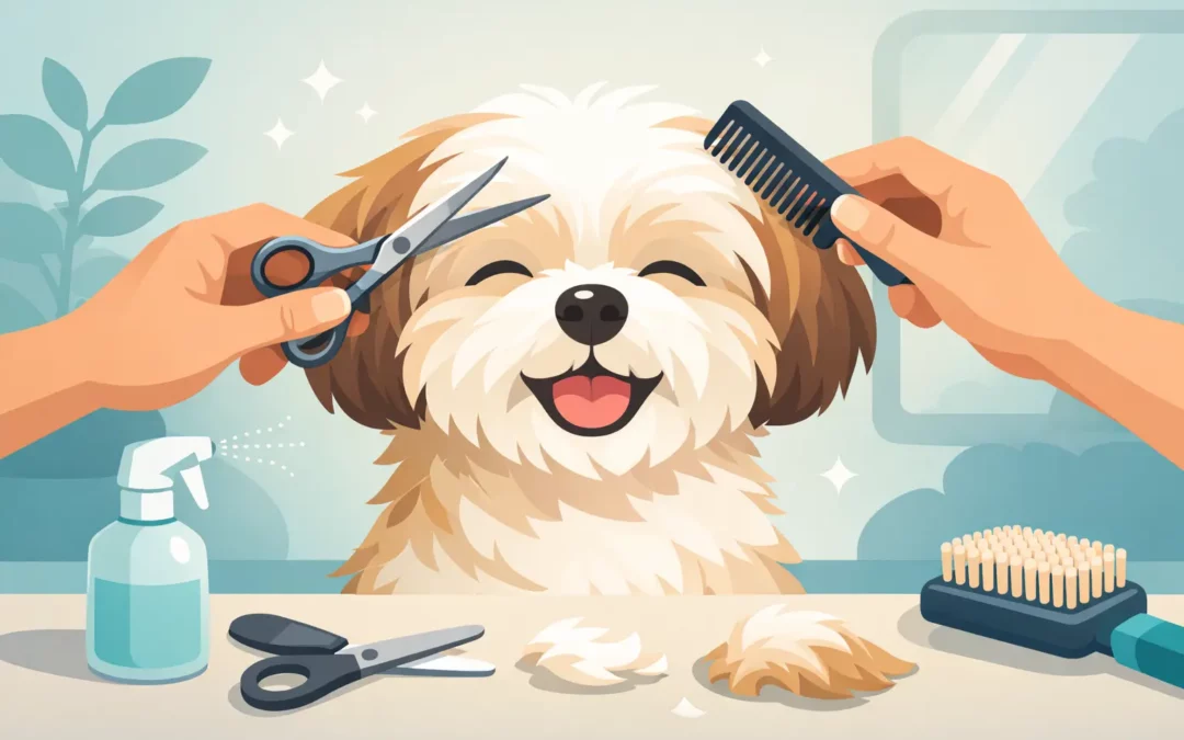 Face Trim Dog Grooming for a Fresh, Happy Pup