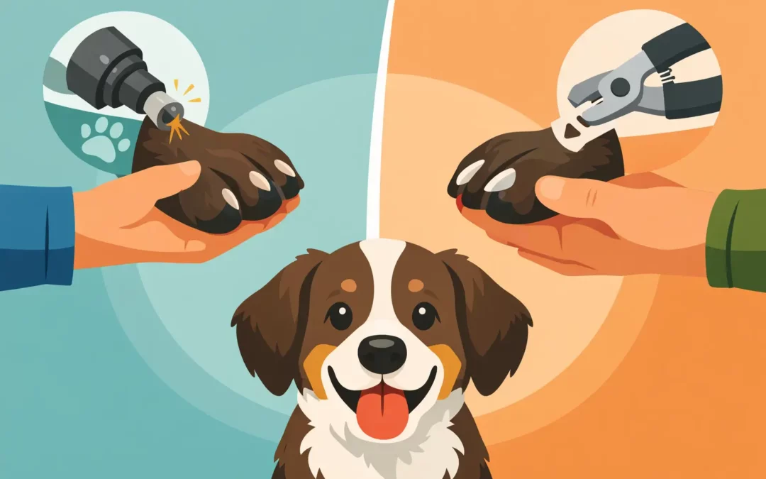 Nail Grinding Versus Nail Clipping for Dogs