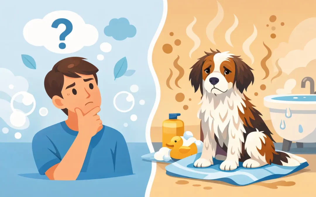 Why Does My Dog Smell After Bath?