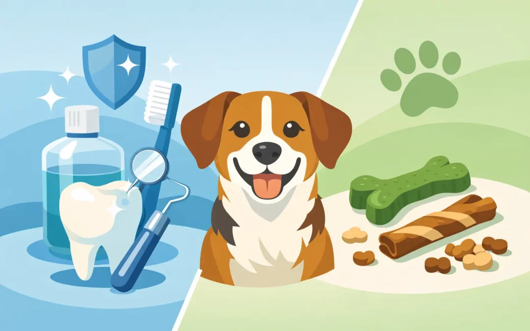 Teeth Cleaning Versus Dental Chews for Dogs