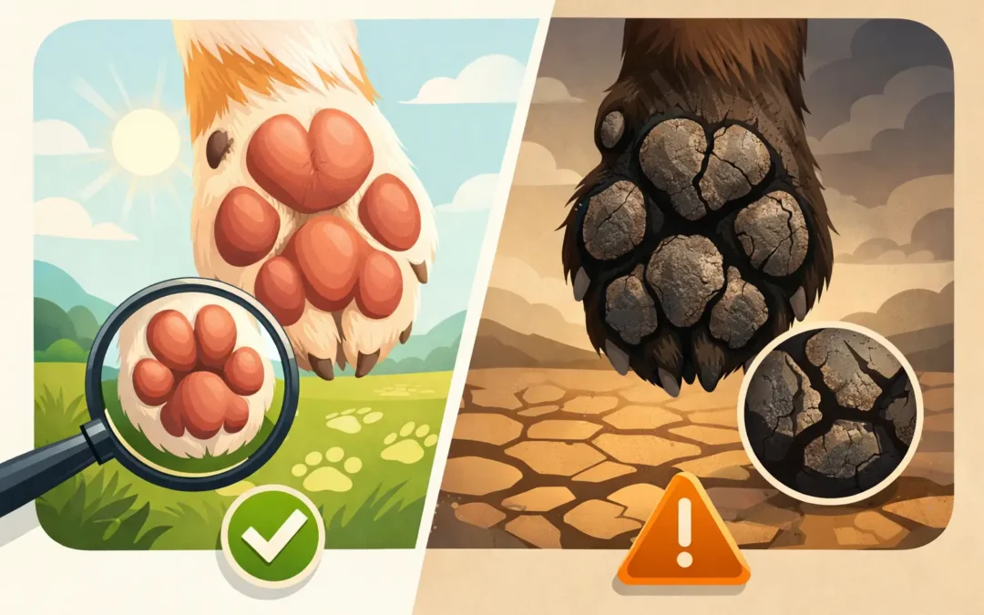 Why Are Dog Paws Rough? What’s Normal and What Isn’t