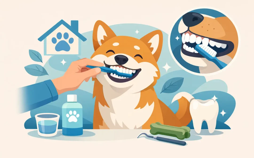 Your Guide to Brushing Dog Teeth at Home